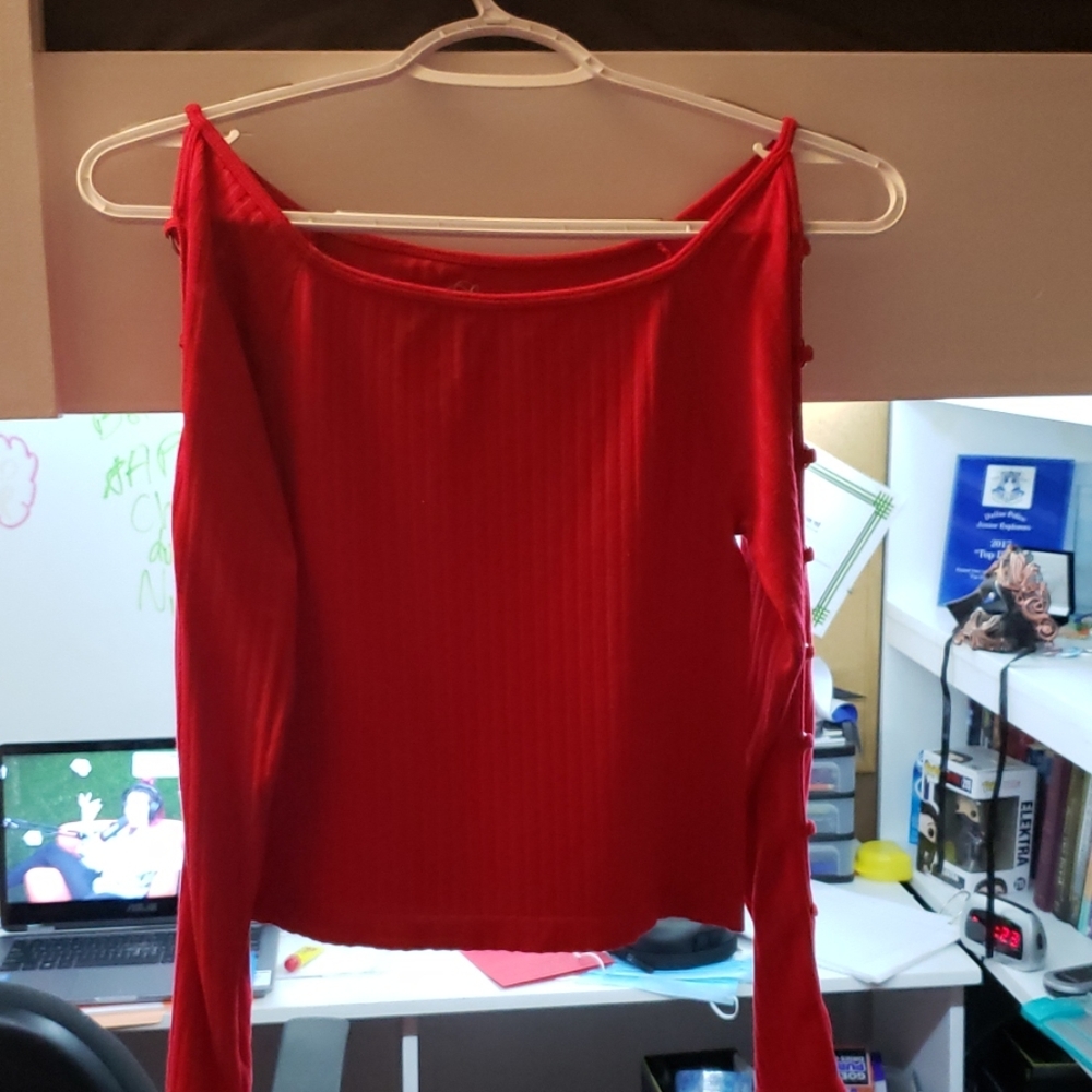 Red shirt